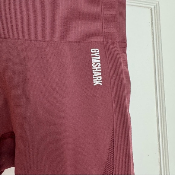 Gymshark Burgundy Maroon Garnett Leggings Small - Picture 3 of 7